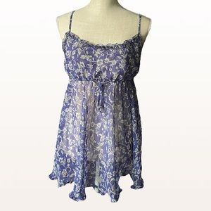 vintage victoria’s secret sheer babydoll